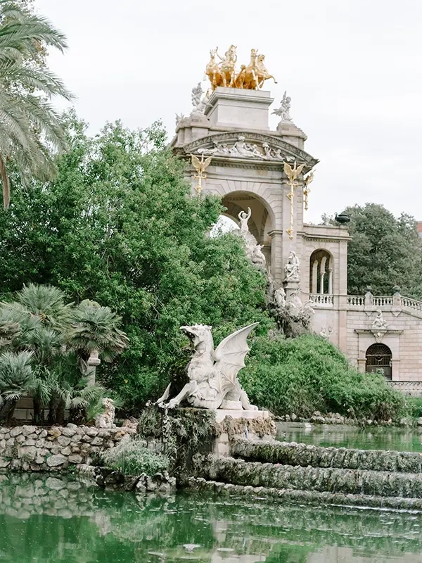 Cascada monumental in Parc de la Ciutadella